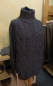Preview: Aran Herren Strickjacke mit Reißverschluß -S156 672